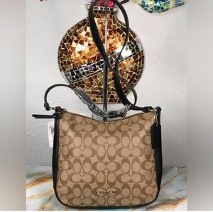 COACH Ellie File Signature Crossbody Bag Nwt 10.5"x9x3"